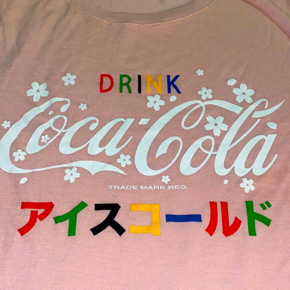 Classic Kawaii Coca-Cola graphic Tee